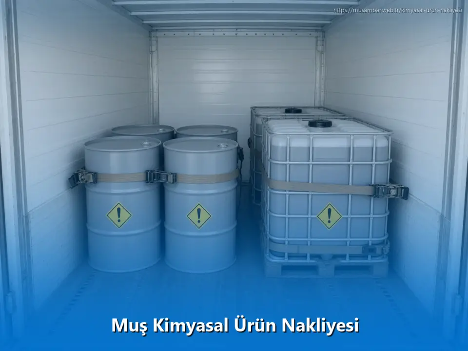 Muş Kimyasal Ürün Nakliyesi