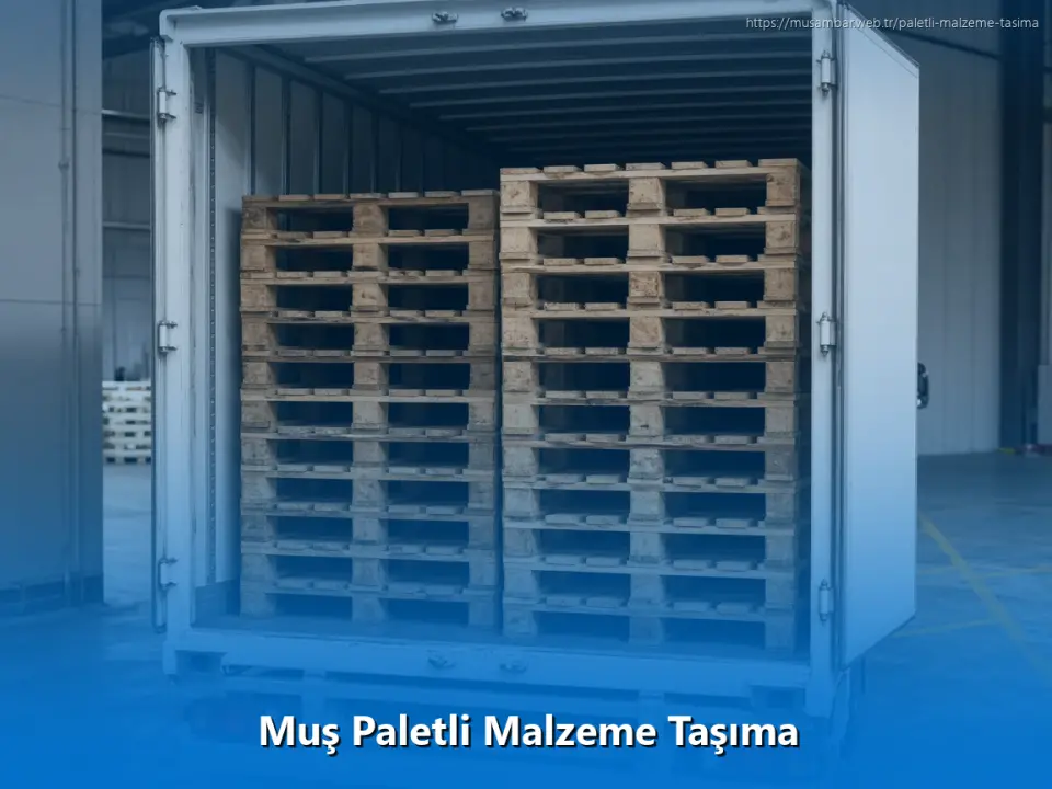 Muş Paletli Malzeme Taşıma